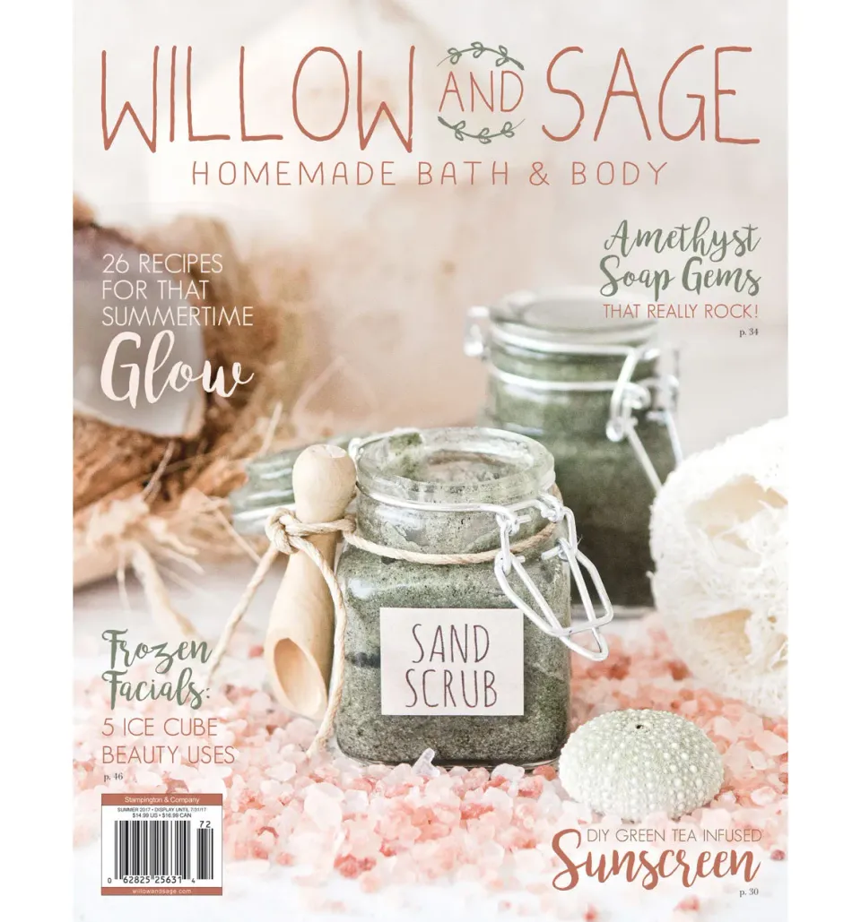Stampington Willow and Sage Summer 2017 blad digital sommerpleie