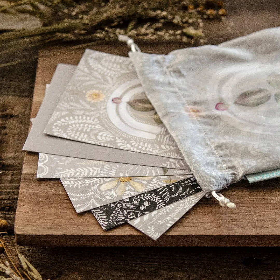 Papaya Altar Lace postkortsett 6 kort gavepose