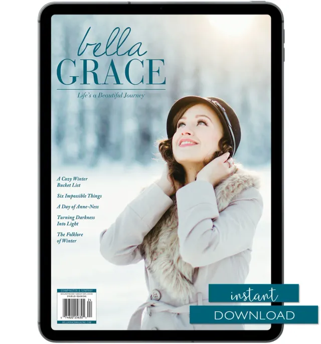 Stampington Bella Grace Issue 34 blad PDF-nedlasting