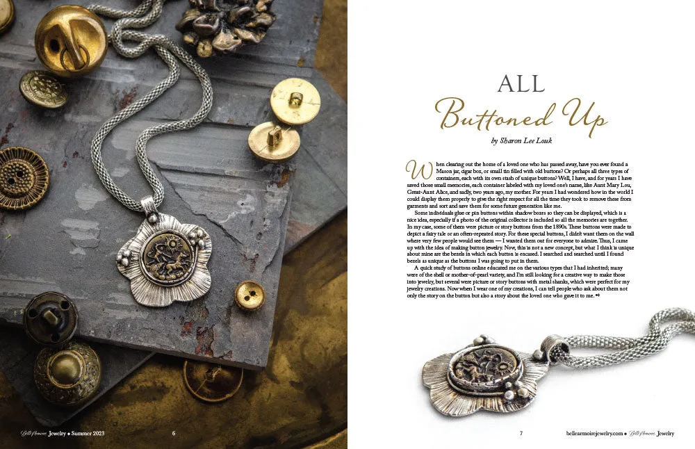 Stampington Belle Armoire Jewelry Summer 2023 e-blad PDF