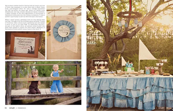 Stampington Mingle Summer 2014 blad selskap