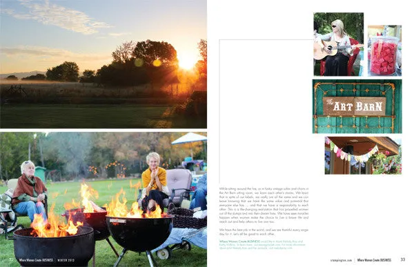 Stampington Where Women Create Business Summer 2013 blad