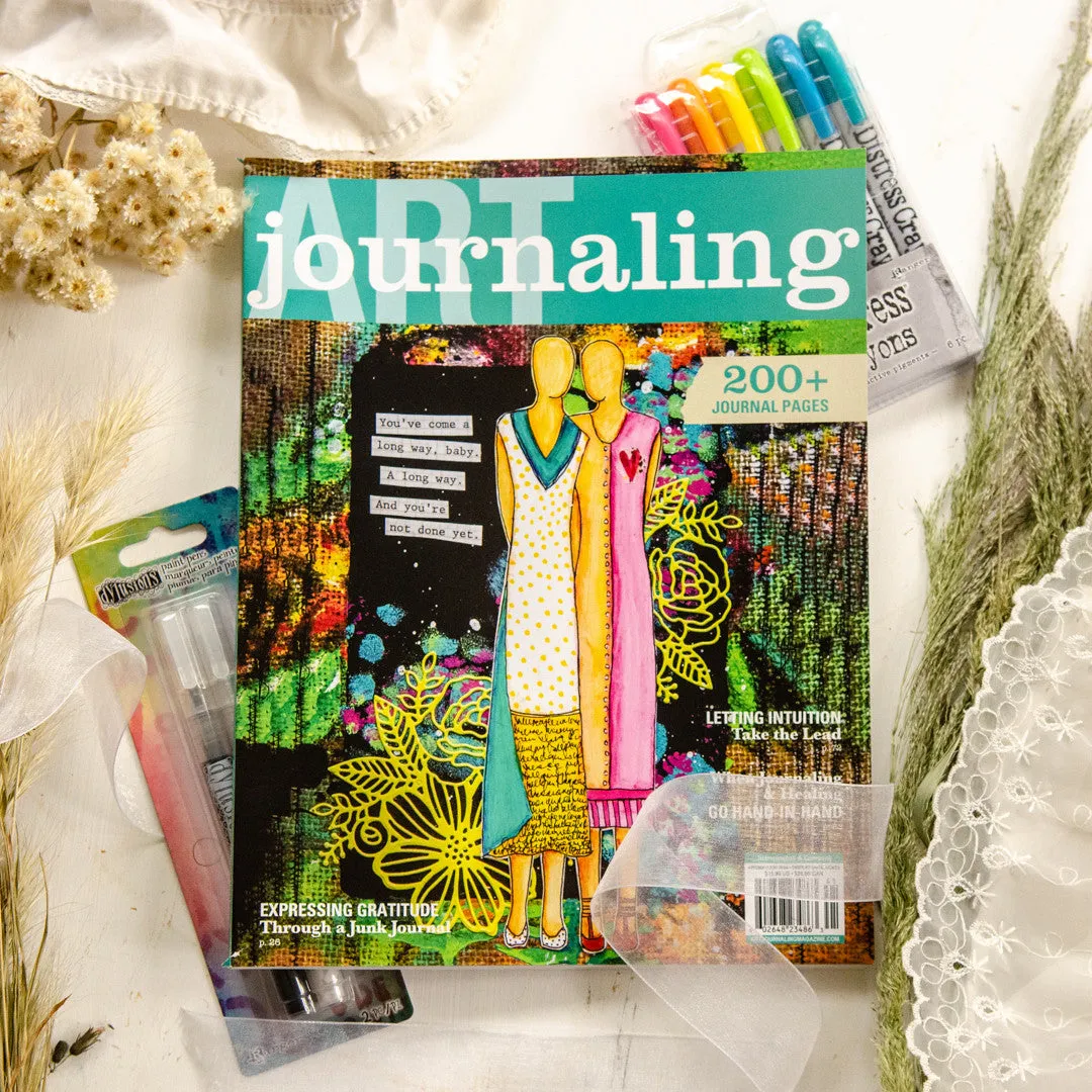 Stampington On the Brighter Side Art Journaling sett vaar 2024