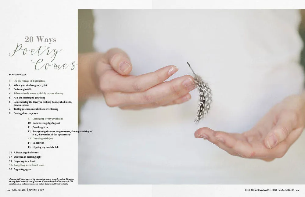 Stampington Bella Grace Issue 31 blad pdf-nedlasting