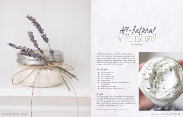 Stampington Willow and Sage Spring 2020 blad pdf