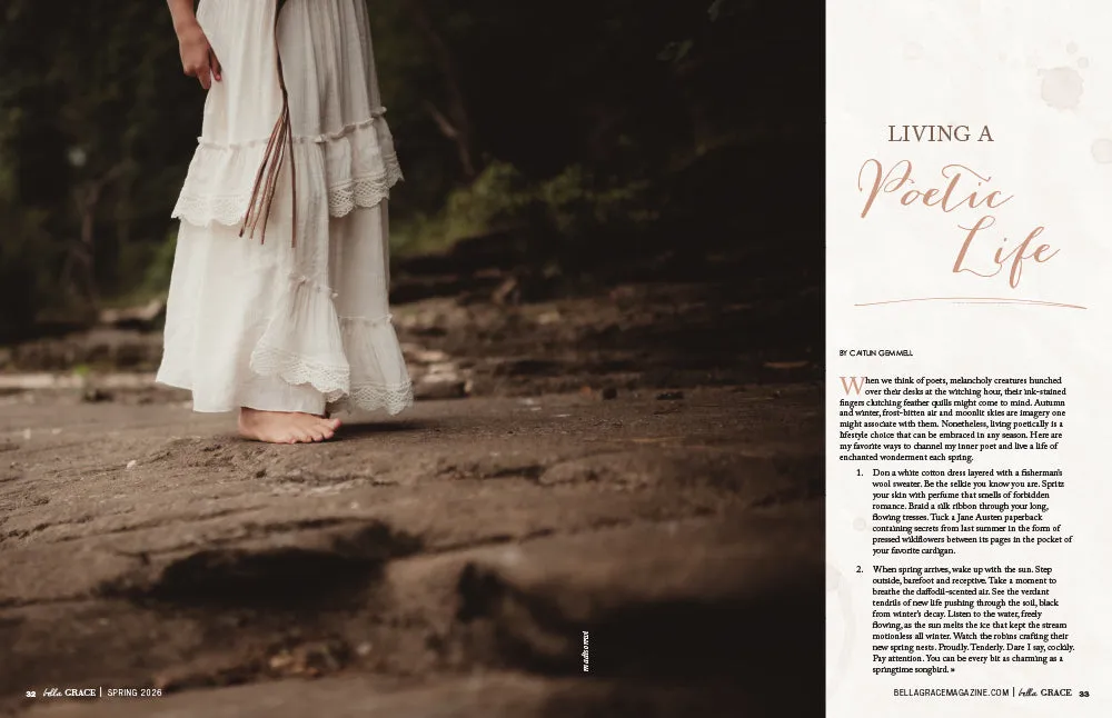 Stampington Bella Grace Issue 47 blad hverdagsmagi