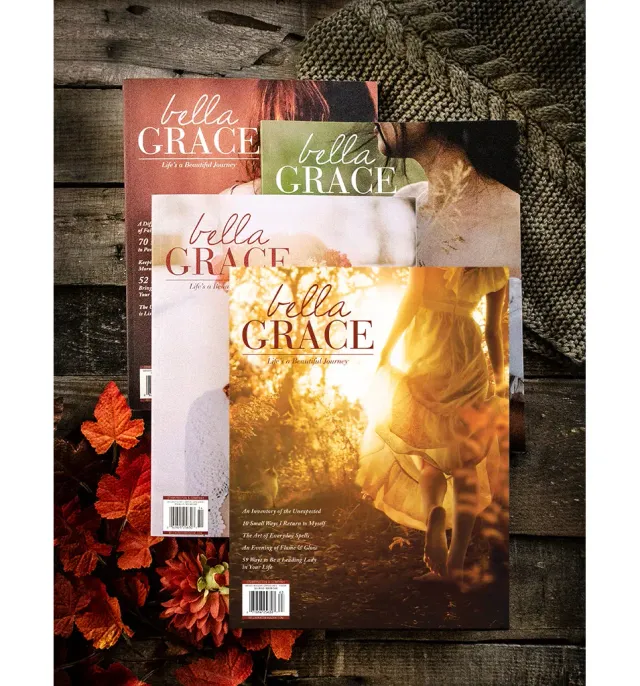 Stampington Bella Grace blad abonnement 1 år 4 nummer ro