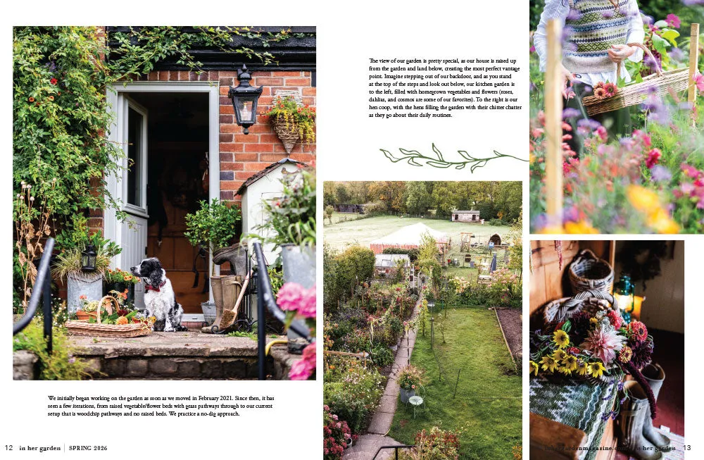 Stampington In Her Garden Spring 2026 blad PDF hageideer