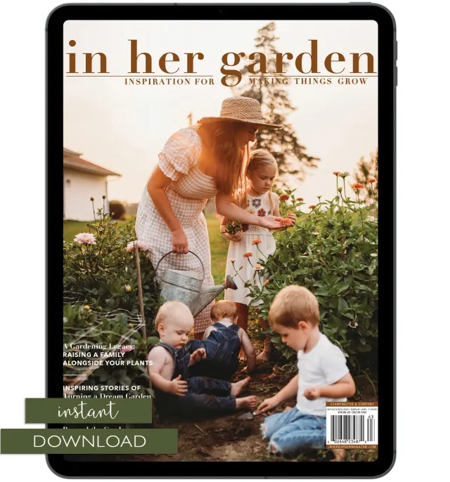 Stampington In Her Garden Autumn 2026 blad PDF-nedlasting
