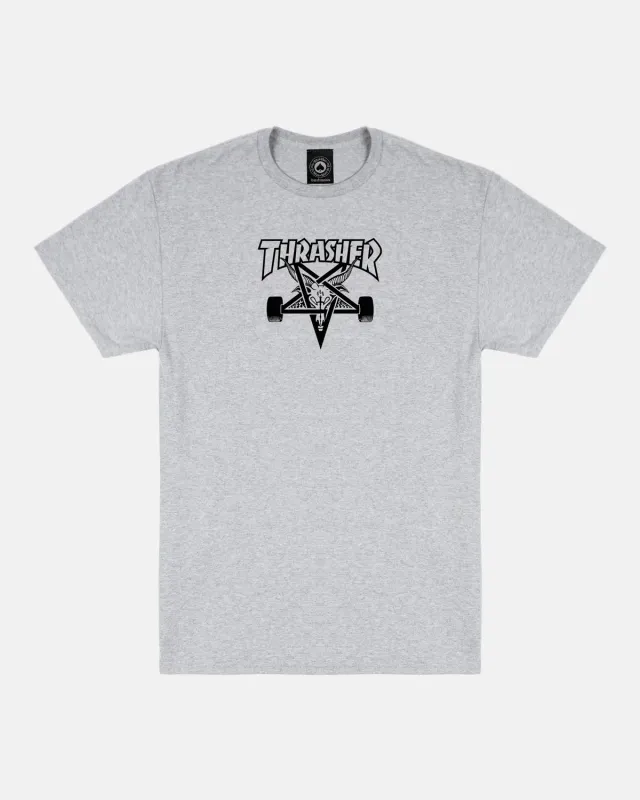 Thrasher Skategoat t-skjorte grå bomull
