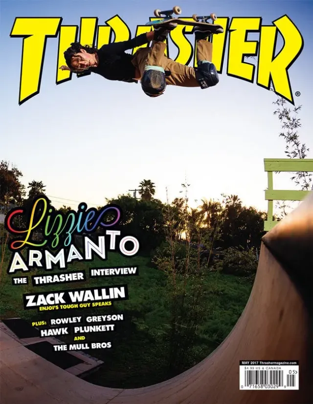 Thrasher mai 2017 blad enkeltutgave skate