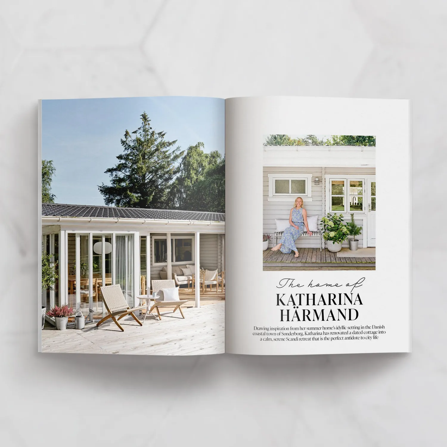 Simply Scandi Vol 18 Summer 2025 blad sommerhus