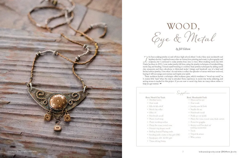 Stampington Belle Armoire Jewelry Summer 2020 blad PDF