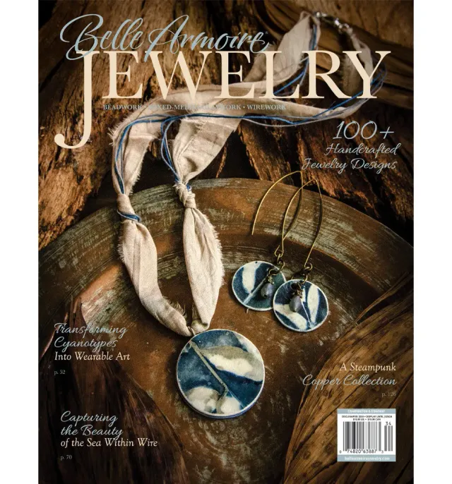 Stampington Belle Armoire Jewelry Winter 2024 blad smykker