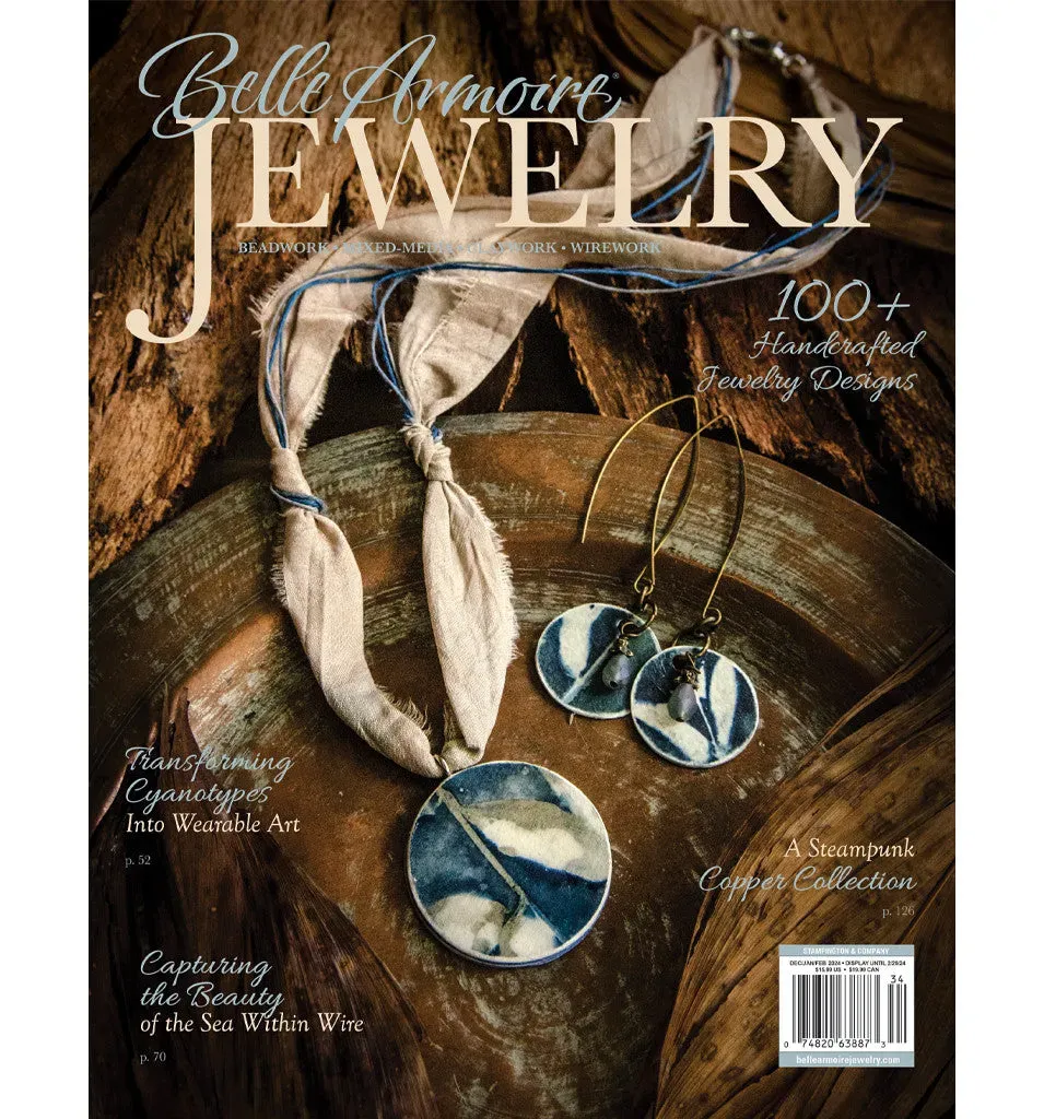Stampington Belle Armoire Jewelry Winter 2024 blad smykker