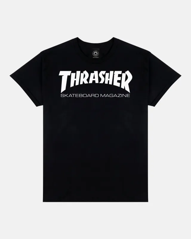 Thrasher Skate Mag barne t-skjorte svart bomull