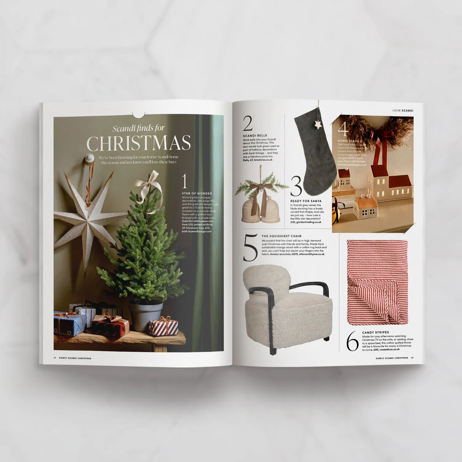 Simply Scandi Christmas Special 2025 blad julenummer