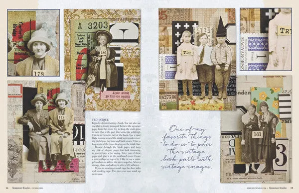 Stampington Somerset Studio Spring 2020 blad PDF nedlasting