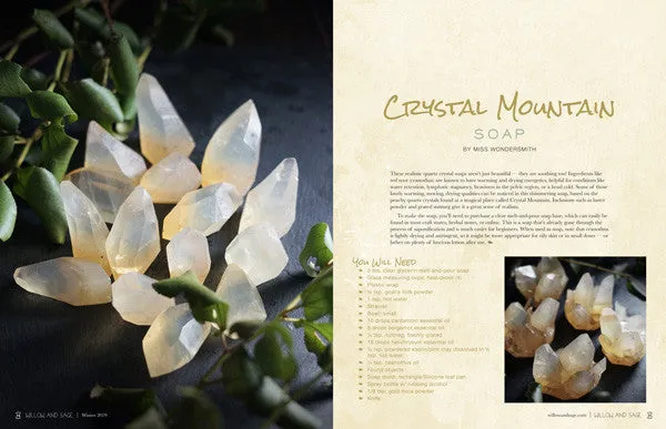 Stampington Willow and Sage vinter 2020 blad digital egenpleie