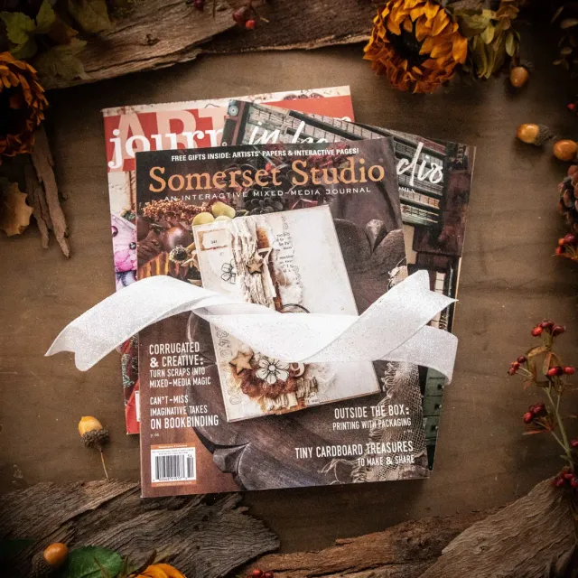 Stampington Seasons of Creativity Bundle blad 3-pakning jul