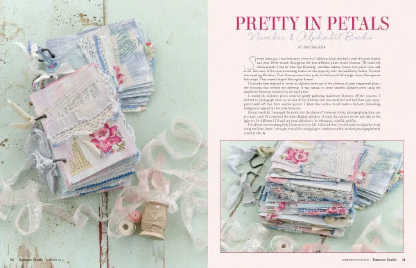 Stampington Somerset Studio Summer 2019 blad PDF boknummer