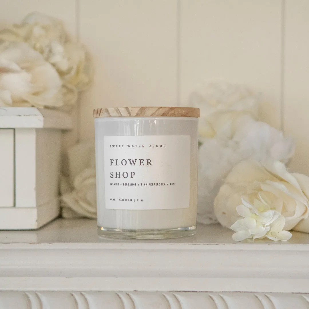Sweet Water Decor Flower Shop soyalys 11 oz jasmin