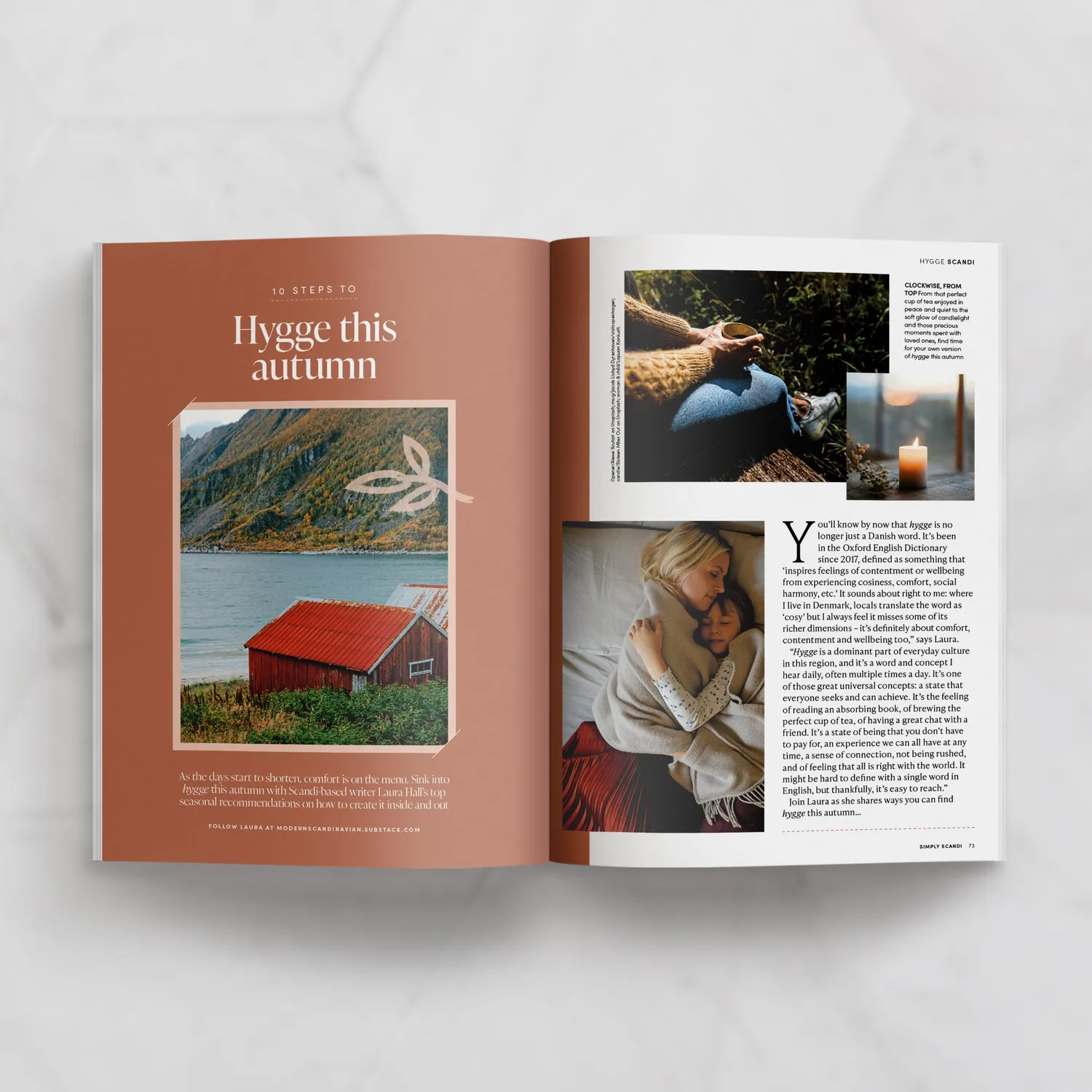 Simply Scandi Vol 15 Autumn 2024 blad høstutgave