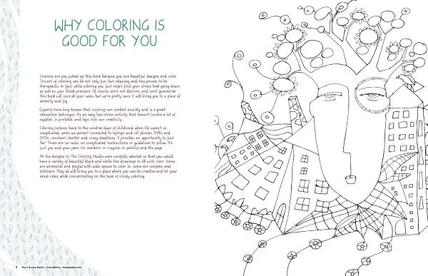 Stampington The Coloring Studio Premier fargeleggingsblad pdf