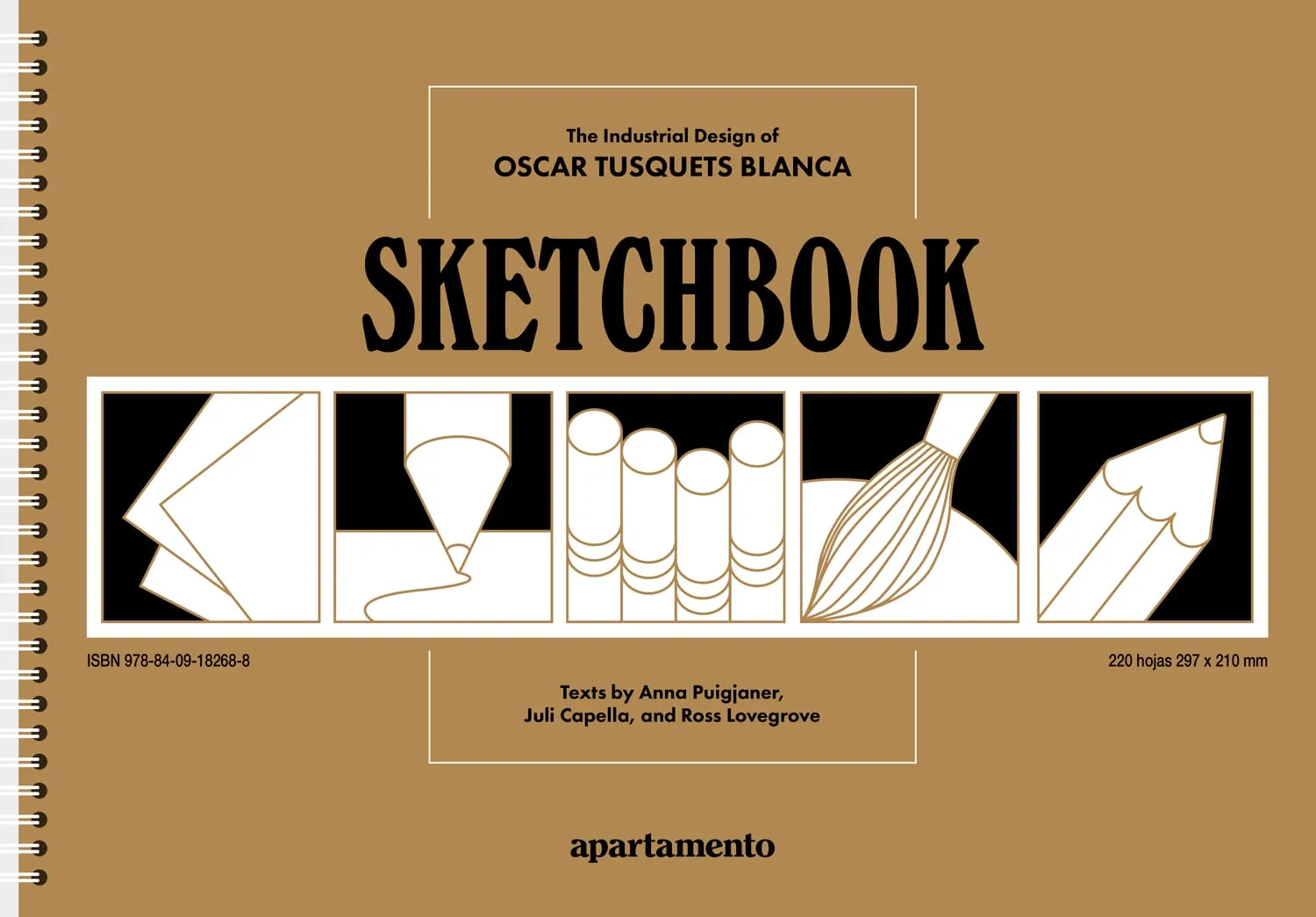 Apartamento Sketchbook The Industrial Design of Oscar Tusquets Blanca bok