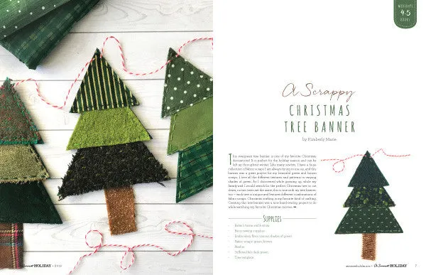 Stampington A Somerset Holiday 13 blad PDF julepynt