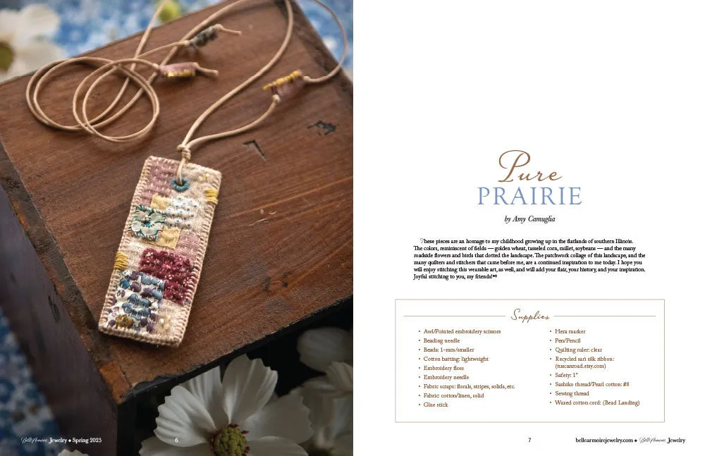 Stampington Belle Armoire Jewelry Spring 2025 blad 144 sider