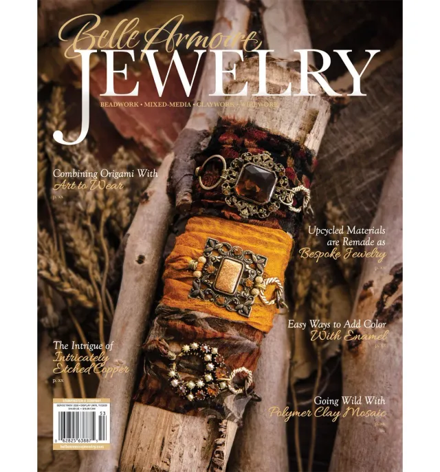 Stampington Belle Armoire Jewelry Autumn 2020 blad smykker