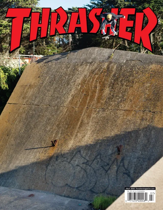 Thrasher juli 2025 blad Chapman-cover