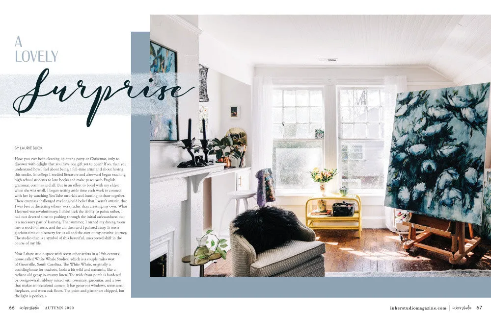 Stampington In Her Studio Autumn 2020 blad PDF atelier