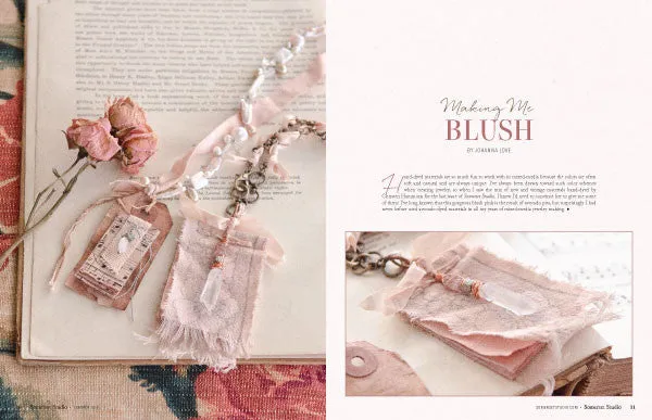 Stampington Somerset Studio Summer 2019 blad PDF boknummer