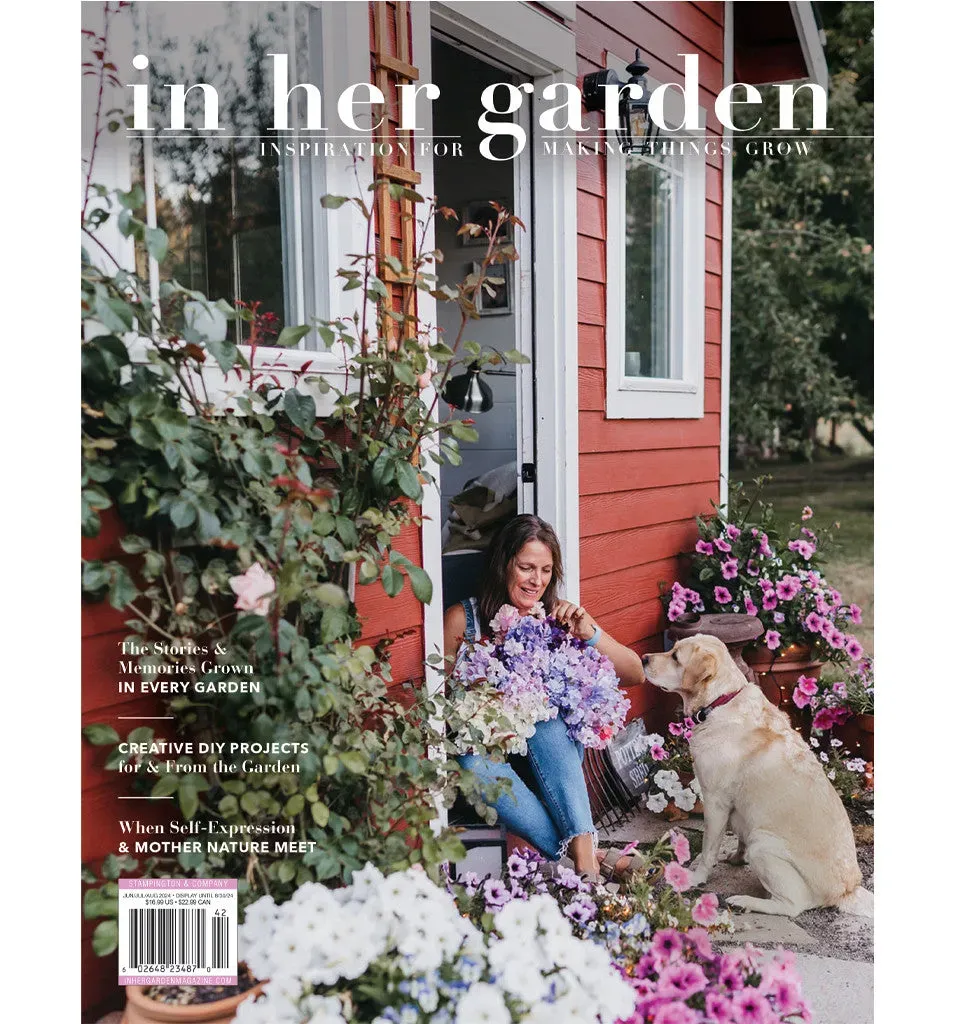 Stampington In Her Garden Summer 2024 blad hageinspirasjon