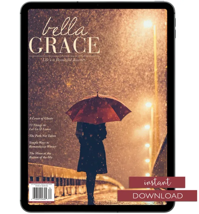 Bella Grace Issue 38 blad PDF-nedlasting vinter