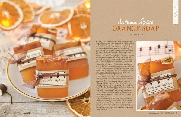 Stampington Willow and Sage Autumn 2016 blad PDF naturlig hudpleie