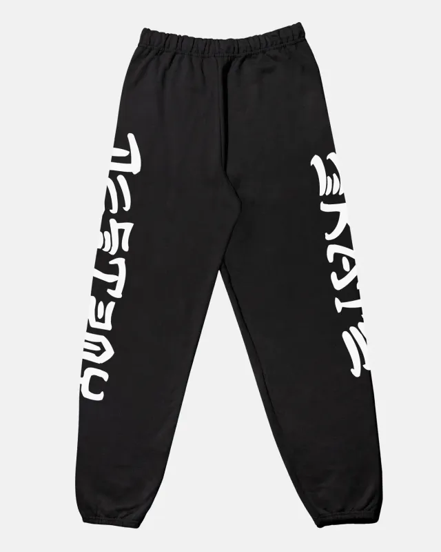 Thrasher Skate and Destroy joggebukse svart