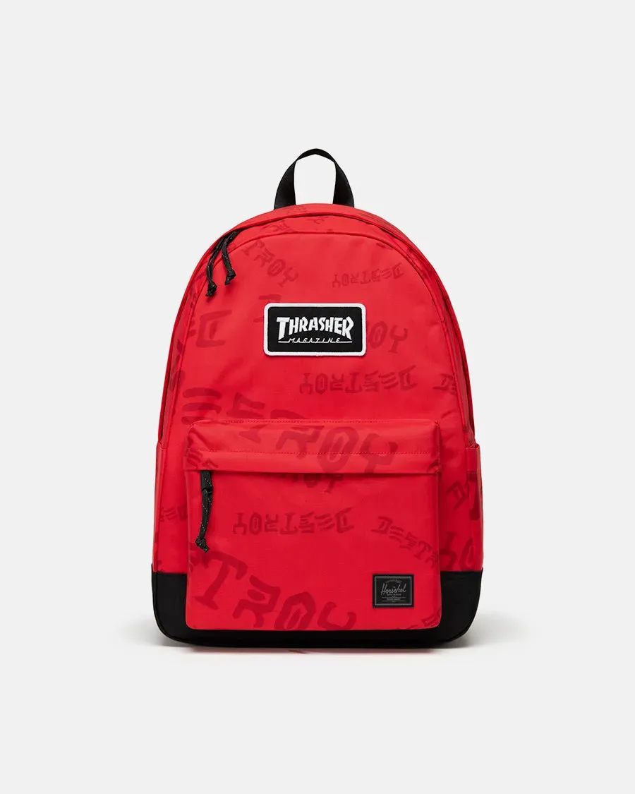 Thrasher SAD Herschel Classic XL ryggsekk rød 30L