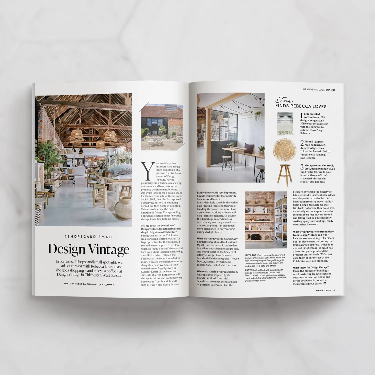 Simply Scandi Vol 7 Autumn 2022 blad høstnummer