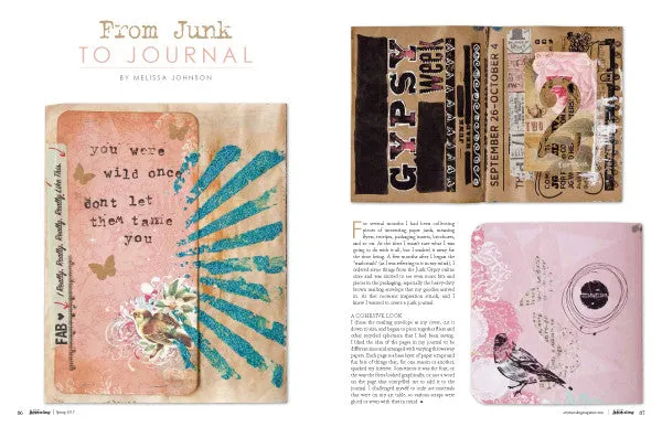 Stampington Art Journaling Spring 2017 blad digitalutgave pdf