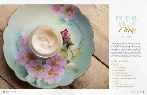 Willow and Sage Spring 2019 blad pdf-utgave hudpleie