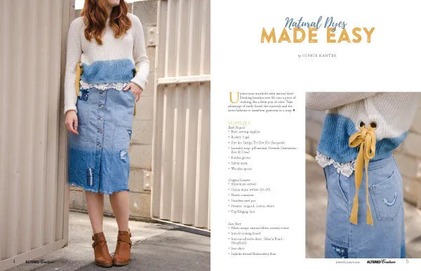 Stampington Altered Couture Winter 2018 blad PDF redesign