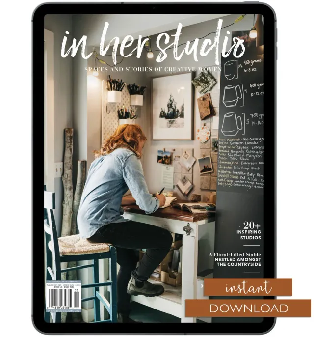Stampington In Her Studio Autumn 2023 blad pdf-utgave