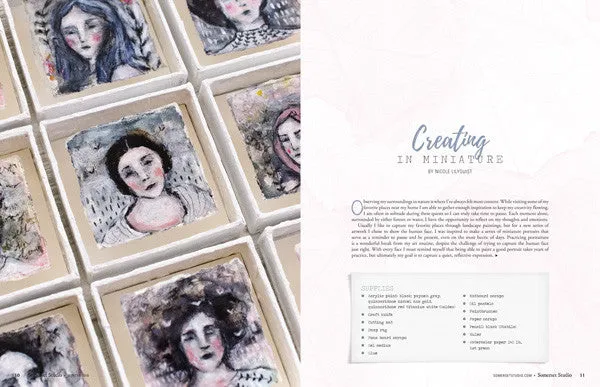 Stampington Somerset Studio Winter 2020 blad nedlasting PDF
