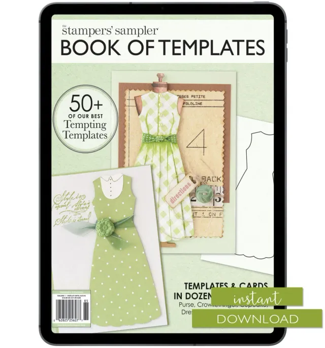 Stampington Book of Templates Premier Issue blad pdf-nedlasting
