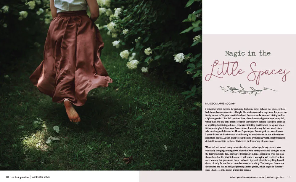Stampington In Her Garden Autumn 2025 blad PDF hage