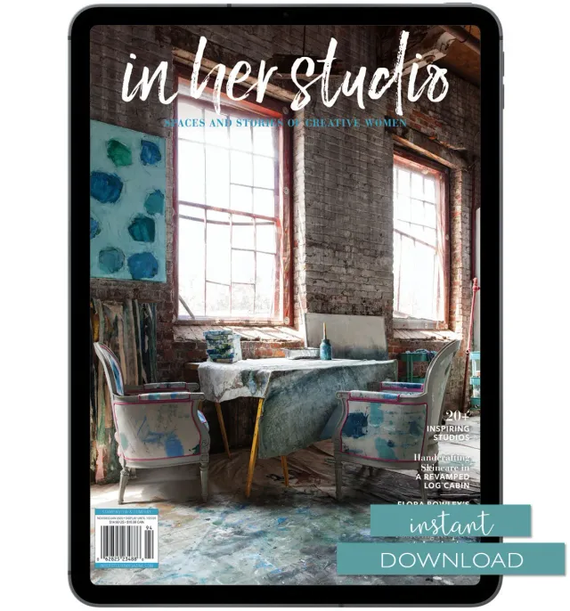 Stampington In Her Studio Winter 2020 blad PDF atelier