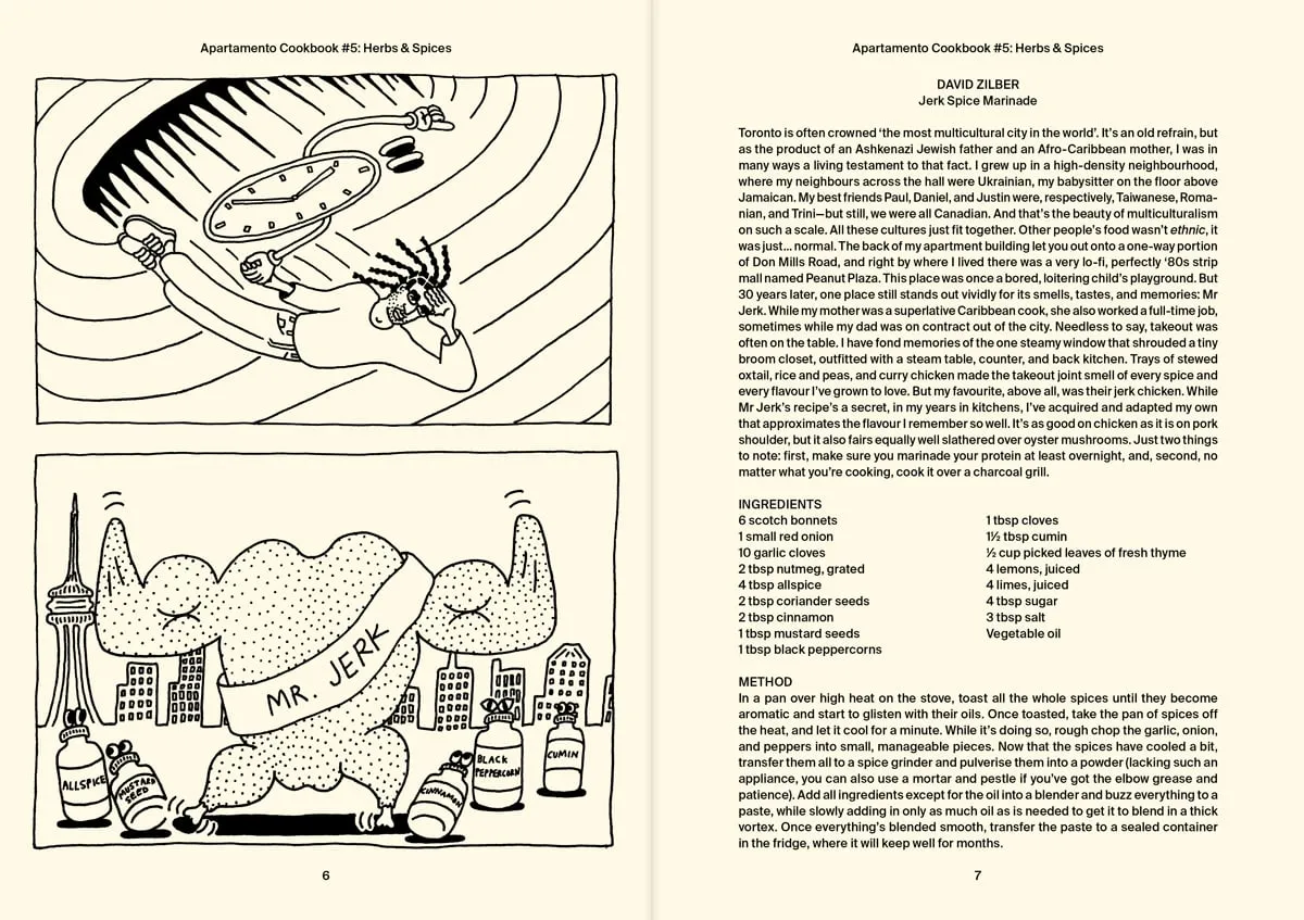 Apartamento Cookbook #5 bok urter og krydder